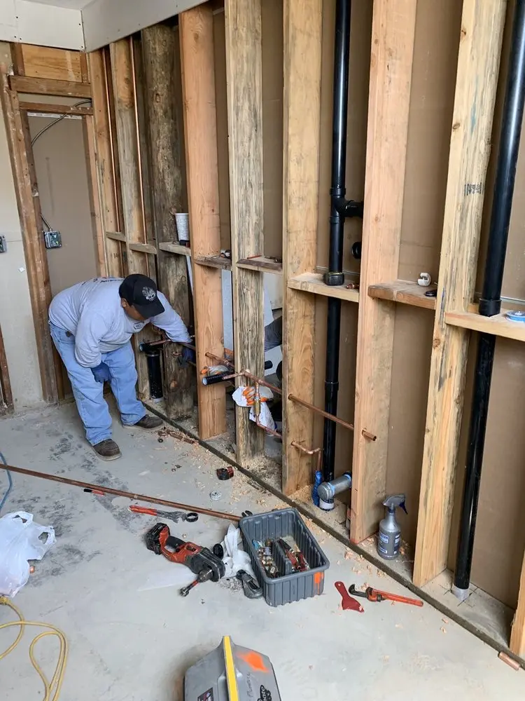 Commercial rough-in plumbing for Commercial Plumbing in Kennedy Heights